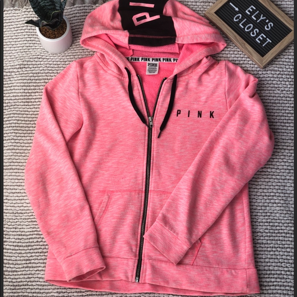 💥Victoria secret pink full zip hoodie💥